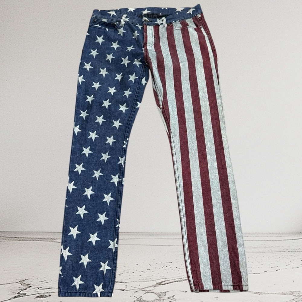 Rude Denim Jeans American Flag
